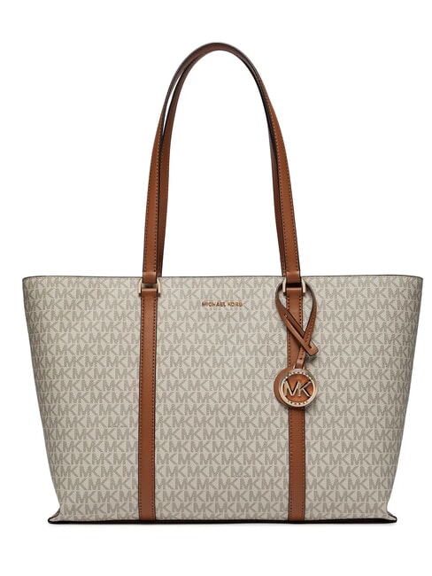 MICHAEL KORS TEMPLE Borsa tote a spalla vanilla/acrn - Borse Donna