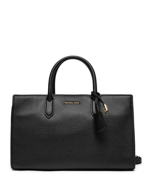 MICHAEL KORS SCARLETT  Borsa a mano, con tracolla, in pelle black - Borse Donna