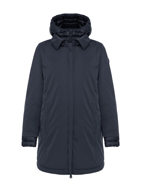 COLMAR SURROUNDING Giacca lunga imbottita con cappuccio navy blue - Giacche Donna