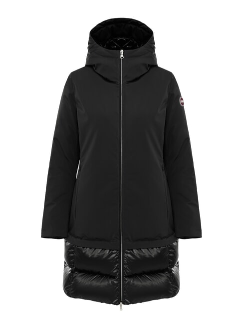 COLMAR PURENESS Piumino bi-material con cappuccio black - Piumini Donna