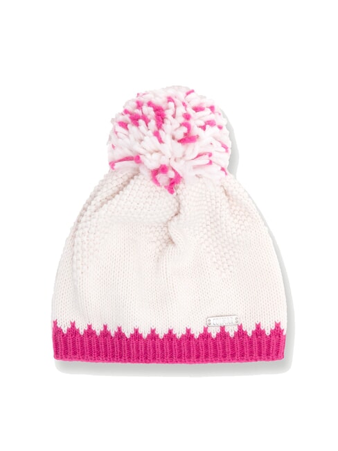 COLMAR ARTHUR Cappello con pon pon white-framboise - Cappelli