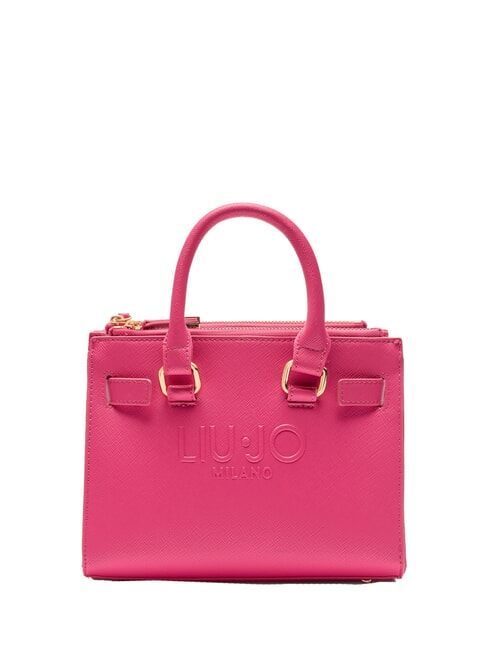 LIUJO HALONA Borsa tote piccola a mano dark pink - Borse Donna