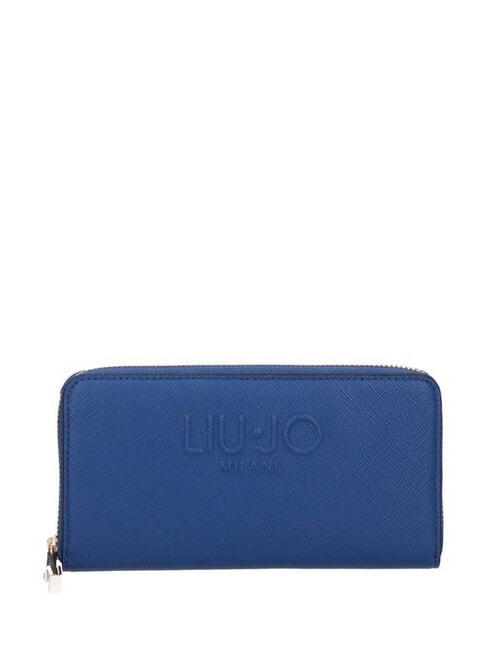 LIUJO CALIWEN XL Portafoglio zip around dust blue - Portafogli Donna
