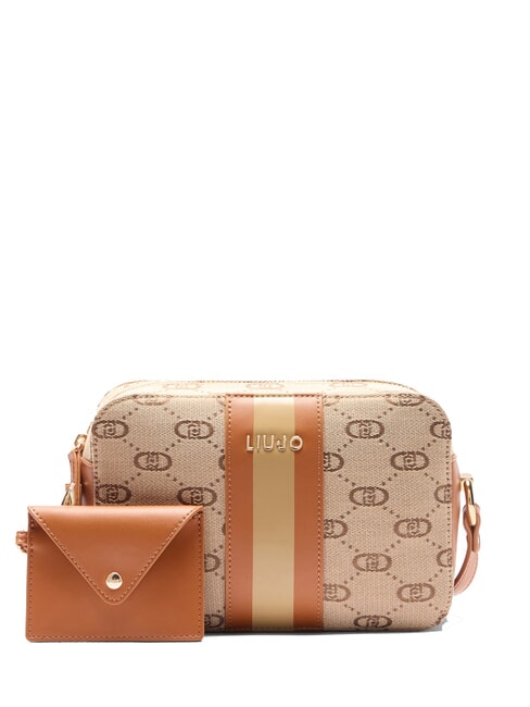 LIUJO MANHATTAN Borsa camera case con pouch natural - Borse Donna