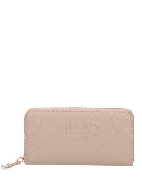 LIUJO CALIWEN XL Portafoglio zip around NEUTRO - Portafogli Donna