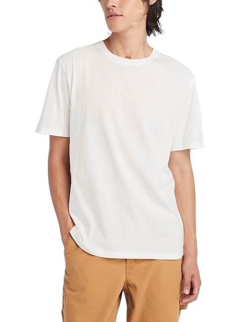 TIMBERLAND DUNSTAN RIVER GARMENT T-shirt in cotone undyed - T-shirt Uomo