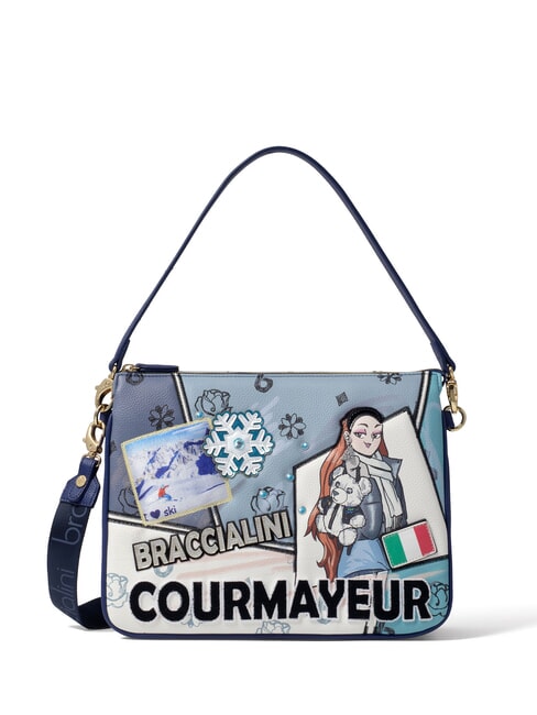 BRACCIALINI CARTOLINE Courmayeur Borsa a spalla, con tracolla multi - Borse Donna