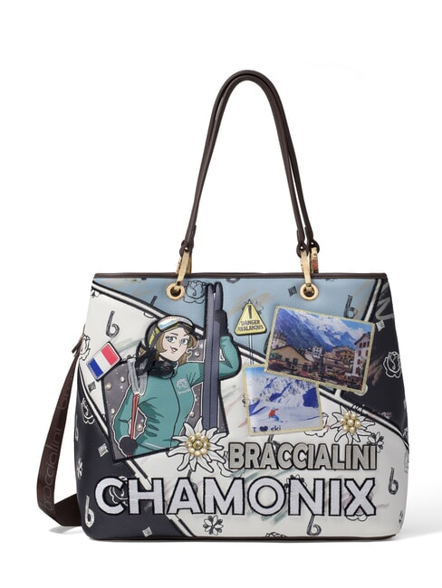 BRACCIALINI CARTOLINE Chamonix Borsa a spalla, con tracolla multi - Borse Donna