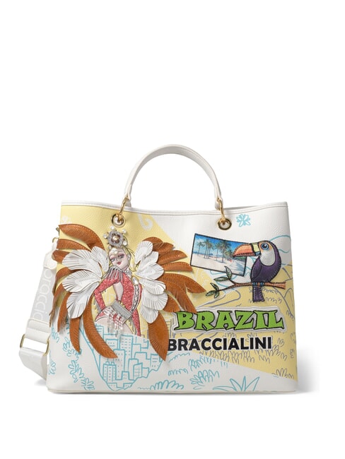 BRACCIALINI CARTOLINE Brazil Borsa a mano, con tracolla multi - Borse Donna