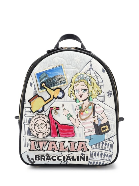 BRACCIALINI CARTOLINE Italia Zainetto multi - Borse Donna