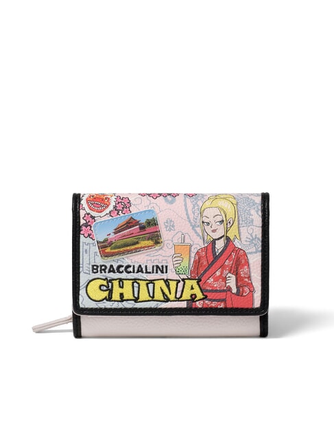 BRACCIALINI TUA CARTOLINE China Portafoglio con portamonete multi - Portafogli Donna