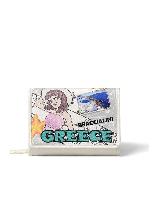BRACCIALINI TUA CARTOLINE Greece Portafoglio Donna multi - Portafogli Donna