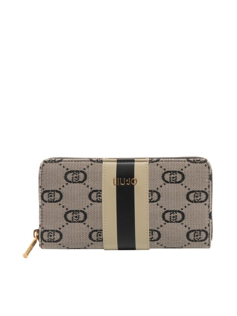 LIUJO CALIWEN XL Portafoglio zip around NERO - Portafogli Donna