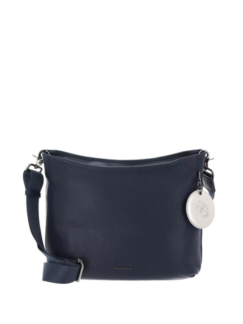 MANDARINA DUCK MELLOW LEATHER Borsa sacca pelle tracolla dressblue - Borse Donna