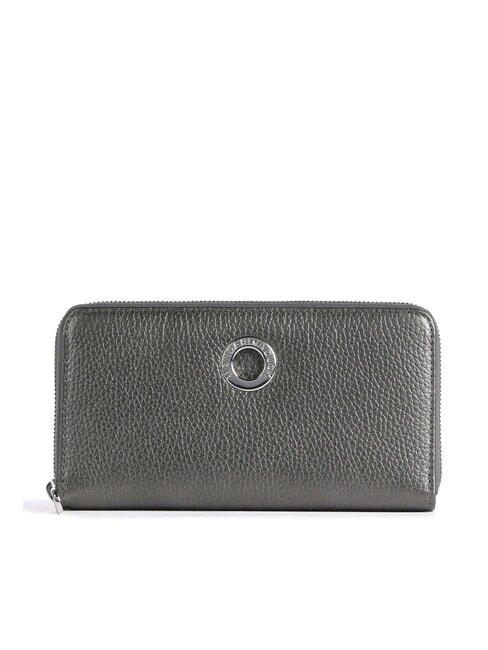 MANDARINA DUCK MELLOW LUX Portafoglio in pelle zip around graphite - Portafogli Donna