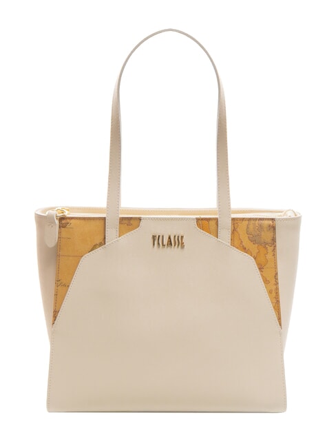 ALVIERO MARTINI PRIMA CLASSE JAVA CITY Borsa shopping media avorio - Borse Donna