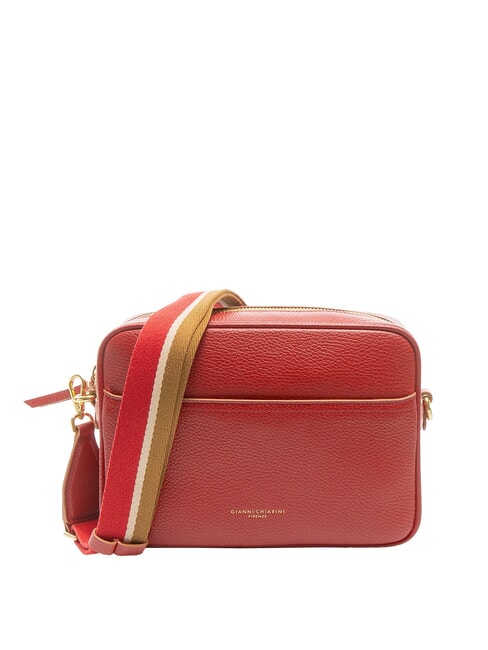 GIANNI CHIARINI NINA Borsa camera case in pelle cherry - Borse Donna