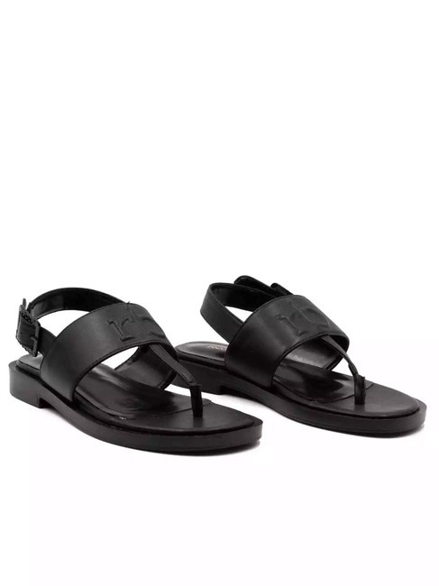 ROCCOBAROCCO RB Sandalo infradito slingback nero - Scarpe Donna