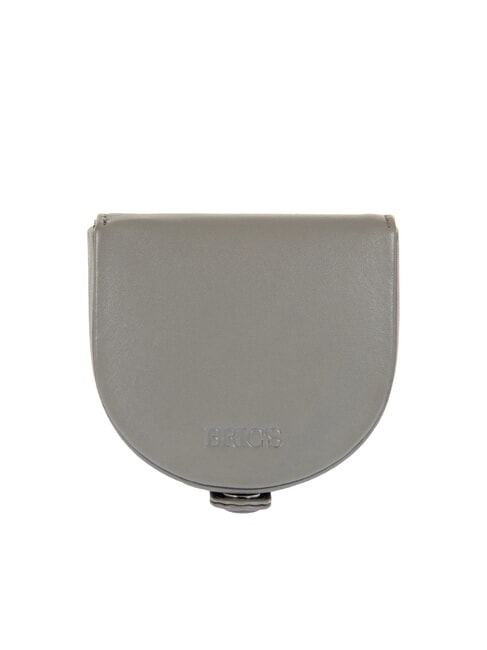 BRIC’S BERNINA Tacco porta monete in pelle GRIGIO - Portafogli Uomo