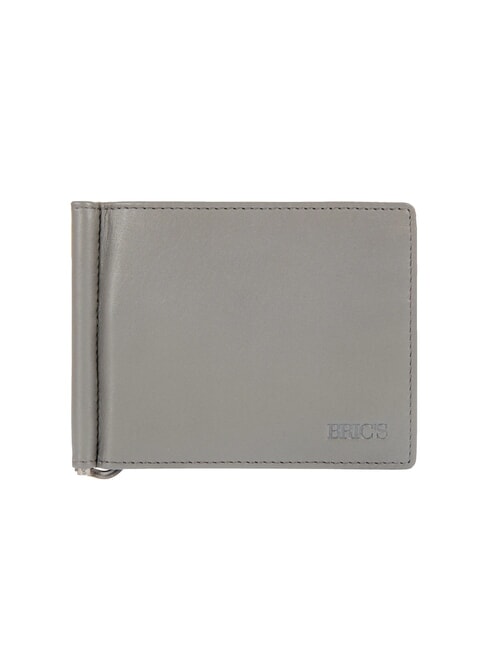 BRIC’S BERNINA Fermasoldi pelle GRIGIO - Portafogli Uomo