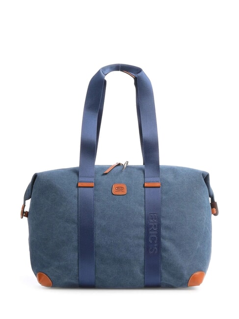 BRIC’S SORRENTO M Borsone medio in canvas blu - Borsoni