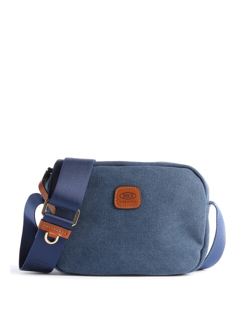BRIC’S SORRENTO ERICA Borsa camera case in canvas blu - Borse Donna