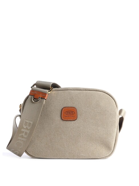 BRIC’S SORRENTO ERICA Borsa camera case in canvas oliva - Borse Donna