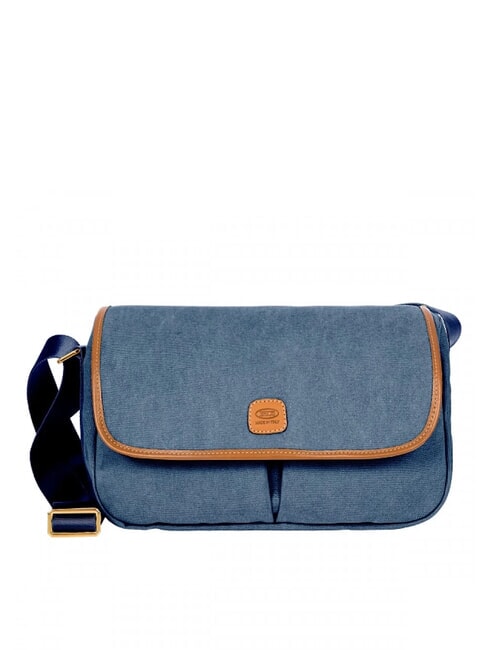 BRIC’S SORRENTO M Borsa media in tela con flap Oceano - Borse Donna