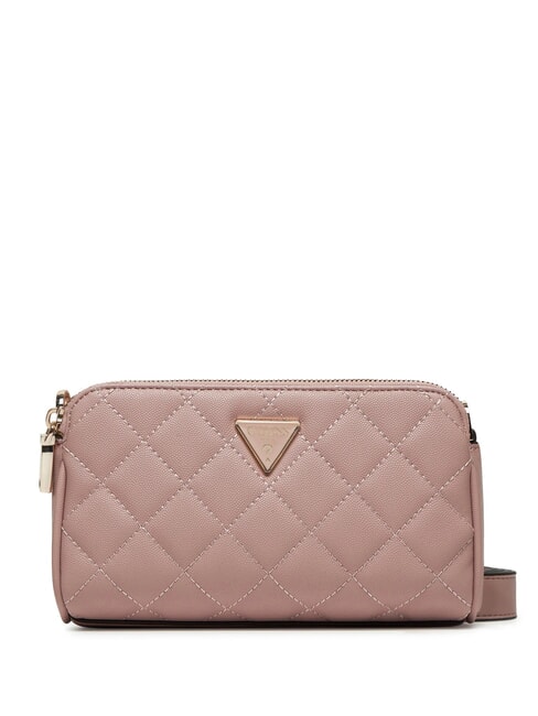 GUESS ECO CARLY Borsa trapuntata a tracolla mauve - Borse Donna
