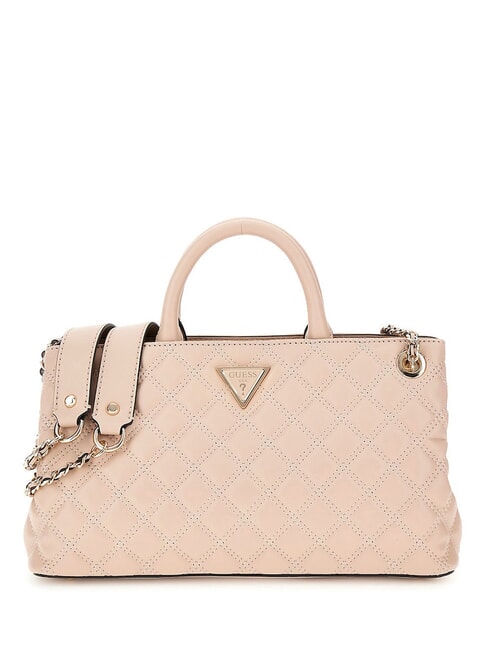 GUESS GIULLY Borsa trapuntata doppi manici light beige - Borse Donna