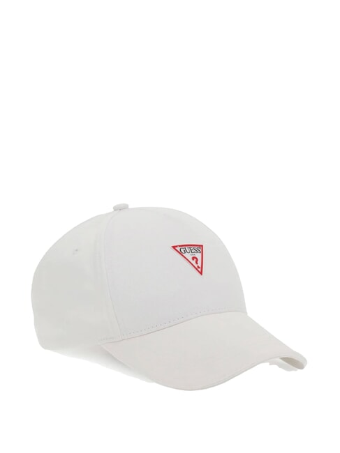 GUESS TRIANGLE  Cappello con visiera purwhite - Cappelli