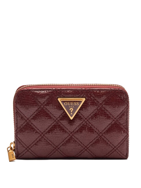 GUESS GIULLY  Portafoglio medio burgundy - Portafogli Donna