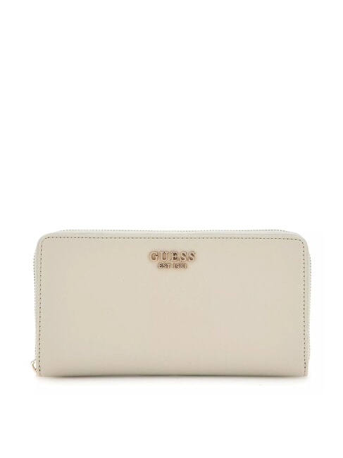 GUESS LAUREL  Portafoglio zip around Taupe - Portafogli Donna