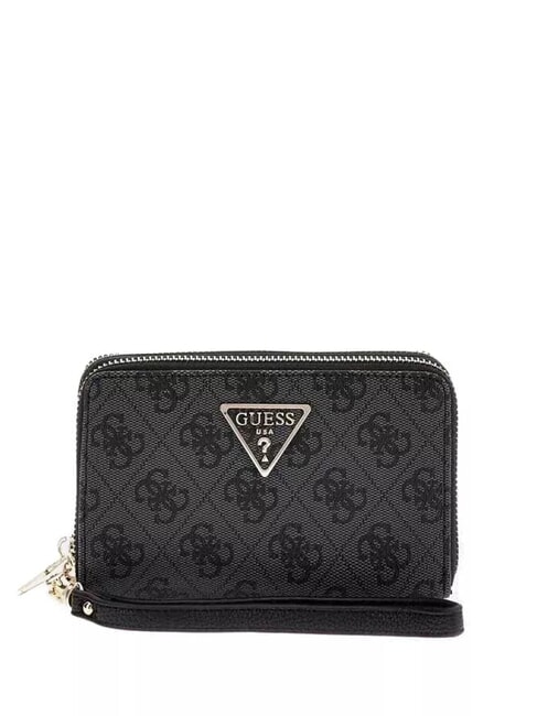 GUESS LAUREL  Portafoglio Zip Around Medio coal - Portafogli Donna