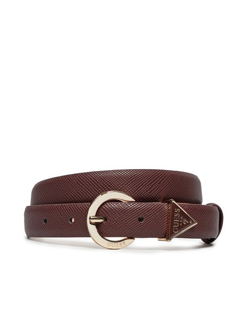 GUESS NOELLE  Cintura accorciabile su misura burgundy - Cinture