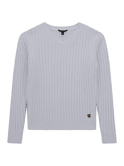 GUESS KIDS Maglia a costine scollo a v arctic wind - T-shirt Bambino