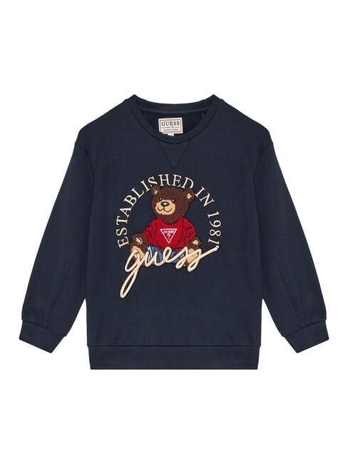 GUESS KIDS Felpa oversize con ricamo smartblue - Felpe Bambini