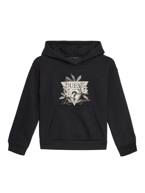 GUESS KIDS Felpa con cappuccio st floreale jetbla - Felpe Bambini