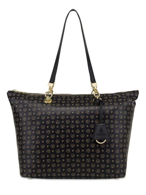 POLLINI HERITAGE Shopping bag soft touch Nero - Borse Donna