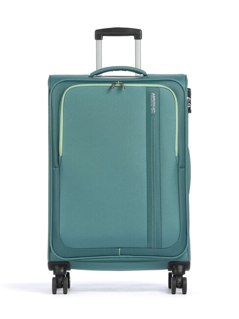 AMERICAN TOURISTER SEA SEEKER Trolley misura media bayou green - Trolley Semirigidi