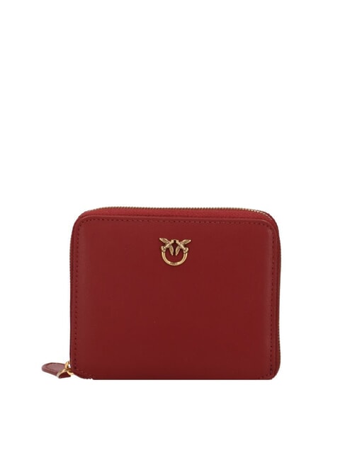 PINKO TAYLOR Portafoglio Zip Around bordeaux merlot-antique gold - Portafogli Donna