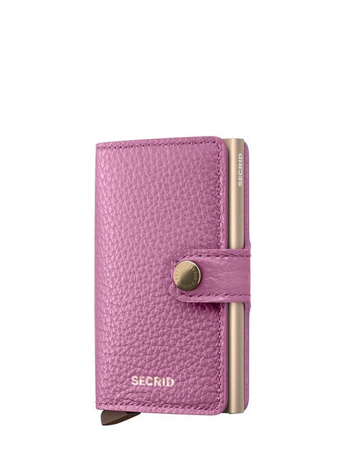 SECRID PEBBLE  Portafoglio in pelle martellata orchid - Portafogli Donna