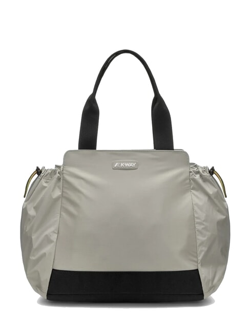 KWAY AISY Borsa tote in nylon beige lt - Borse Donna