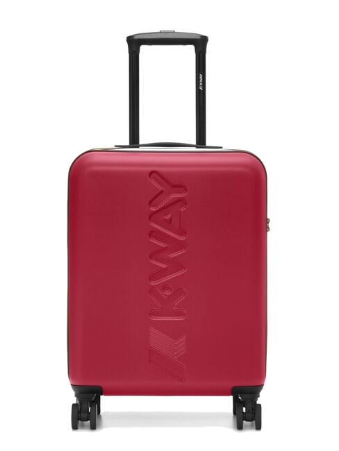 KWAY MAXILOGO Trolley bagaglio a mano red - blue md cobalt - Bagagli a mano