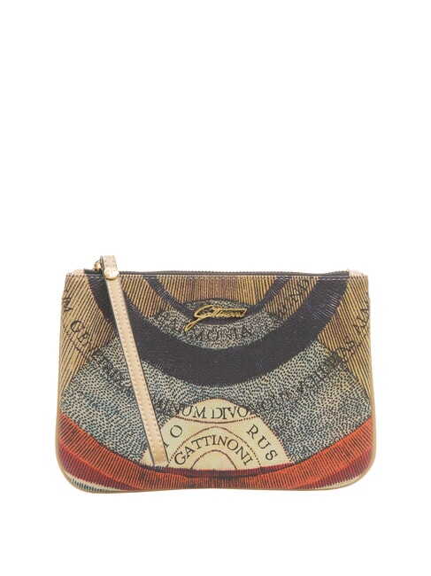 GATTINONI PLANETARIUM Pochette con polsierina classic/beige - Borse Donna