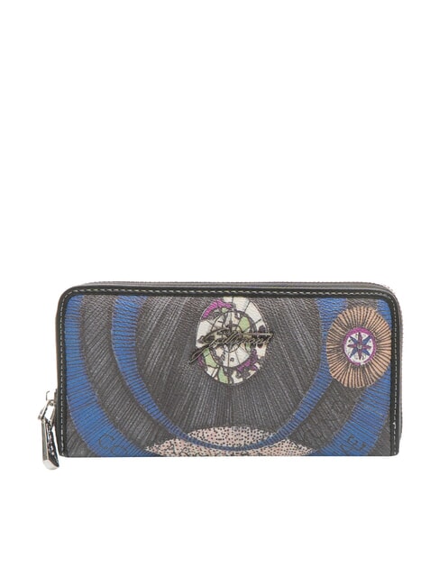 GATTINONI PLANETARIUM Portafoglio grande zip around nocturne/black - Portafogli Donna