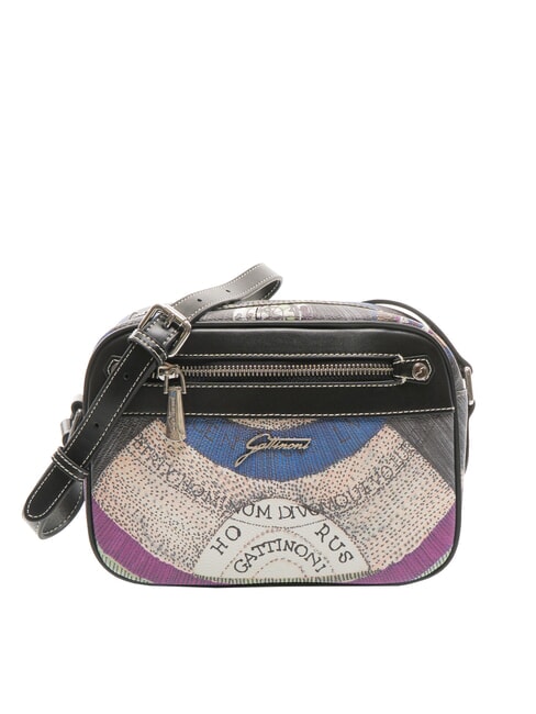 GATTINONI PLANETARIUM Borsa a tracolla con tasca nocturne/black - Borse Donna