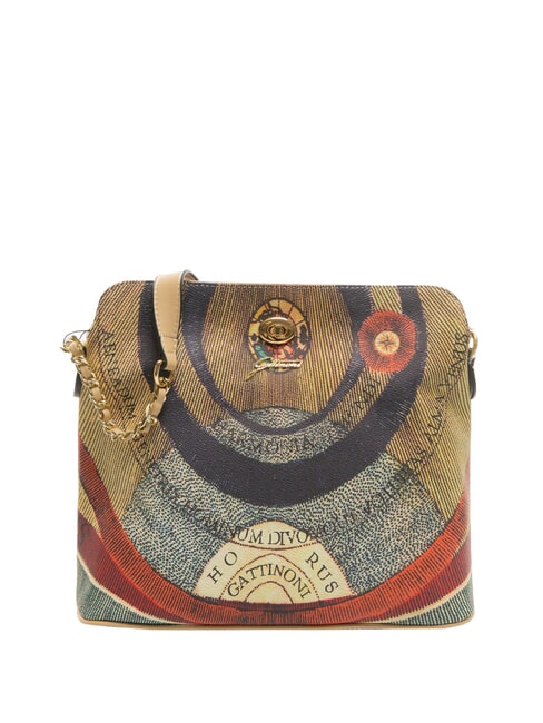 GATTINONI PLANETARIUM Borsa dome a tracolla classic/beige - Borse Donna