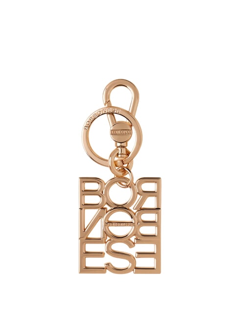 BORBONESE KEYRING Lettering Portachiavi oro chiaro free - Portachiavi