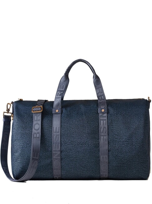 BORBONESE ECO LINE  Borsone medio con tracolla denim - Borsoni